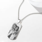 FotoPRO - Collar o Llavero Personalizado con Foto (Carta Especial Mamá)