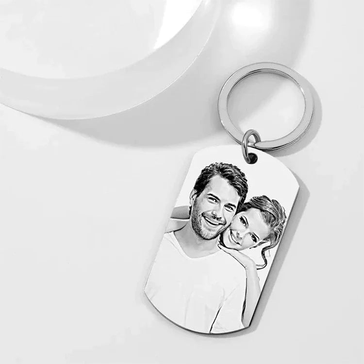 FotoPRO - Collar o Llavero Personalizado con Foto (Carta Especial Mamá)