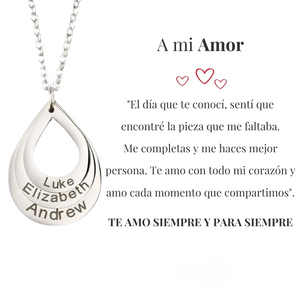 Copia de Collar Personalizado LOVE™ (con Carta Especial Mamá)