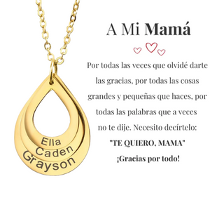 Copia de Collar Personalizado LOVE™ (con Carta Especial Mamá)