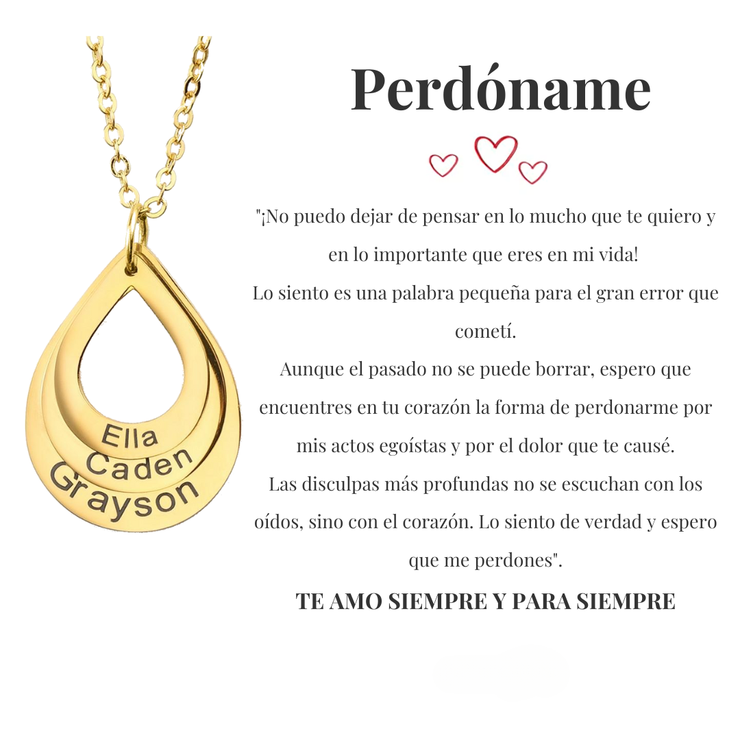 Collar Personalizado LOVE™ (con Carta Especial)