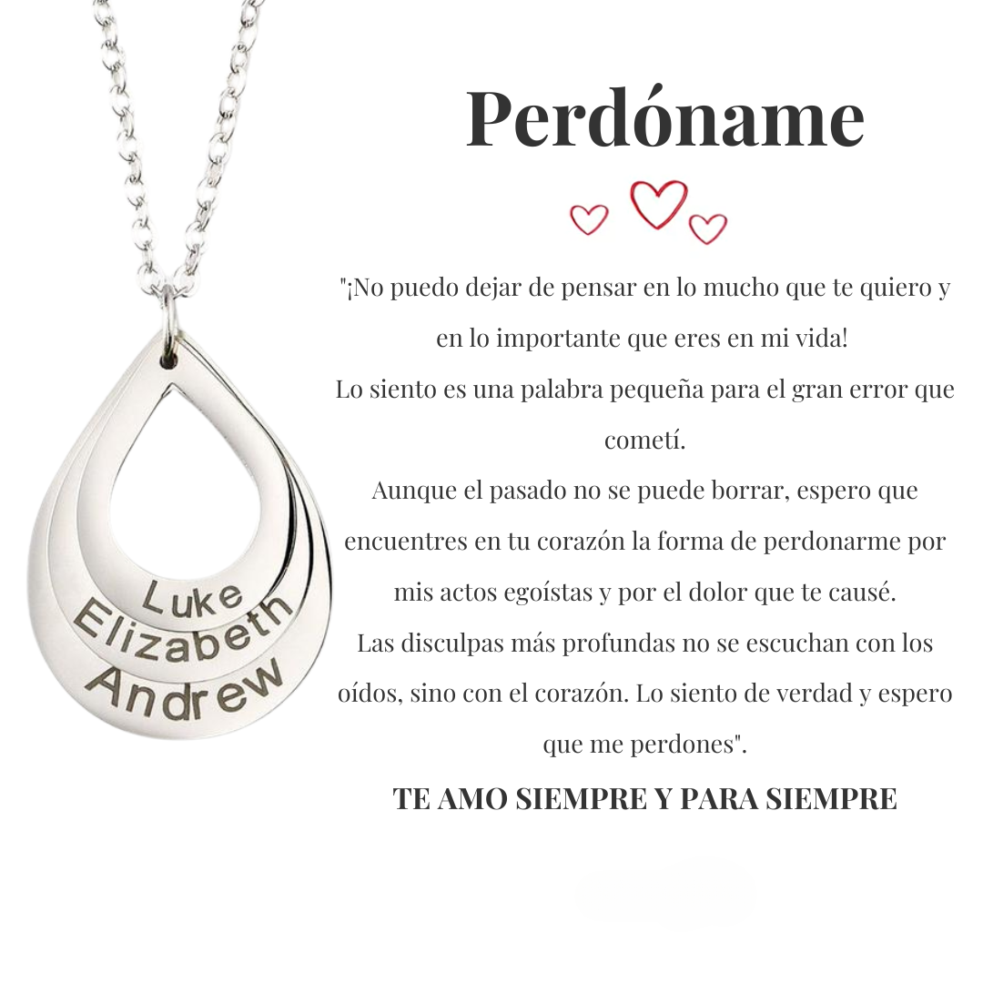 Copia de Collar Personalizado LOVE™ (con Carta Especial Mamá)