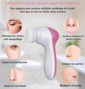 CLEAR SKIN PRO - Cepillo Facial Pro 5 en 1