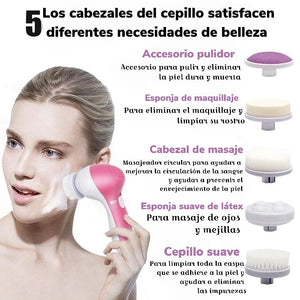 CLEAR SKIN PRO - Cepillo Facial Pro 5 en 1