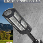 Super Solar Light - Lampara automatica a luz solar con detector de movimiento..